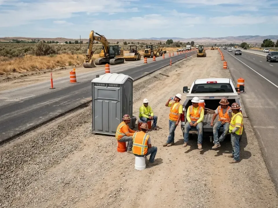 highway-road-construction-crew-007 — frequently asked questions, Porta Potty and Restroom Rentals in Sherwood Manor, CT